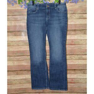 Wrangler Ladies Bootcut 13x34 Denim Blue Jeans Classic Cowgirl Western Med Wash